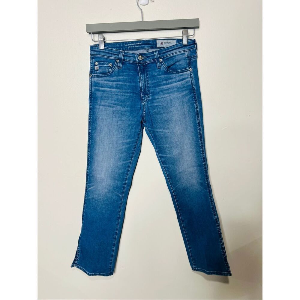 AG The Jodi Crop Side Slit High Rise slim flare crop Sz 27R